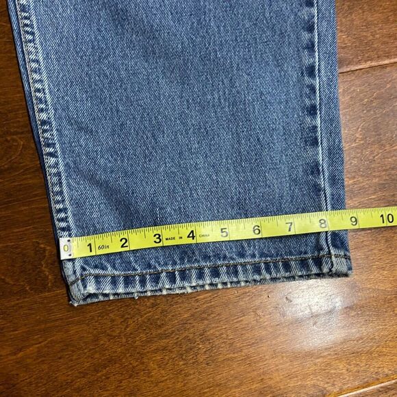 Levi's 560 Vintage Comfort Fit Baggy Denim Blue Jeans Men's Size 42 x 32 - Picture 10 of 11